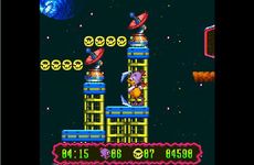 une photo d'Ã©cran de Super Widget sur Nintendo Super Nes